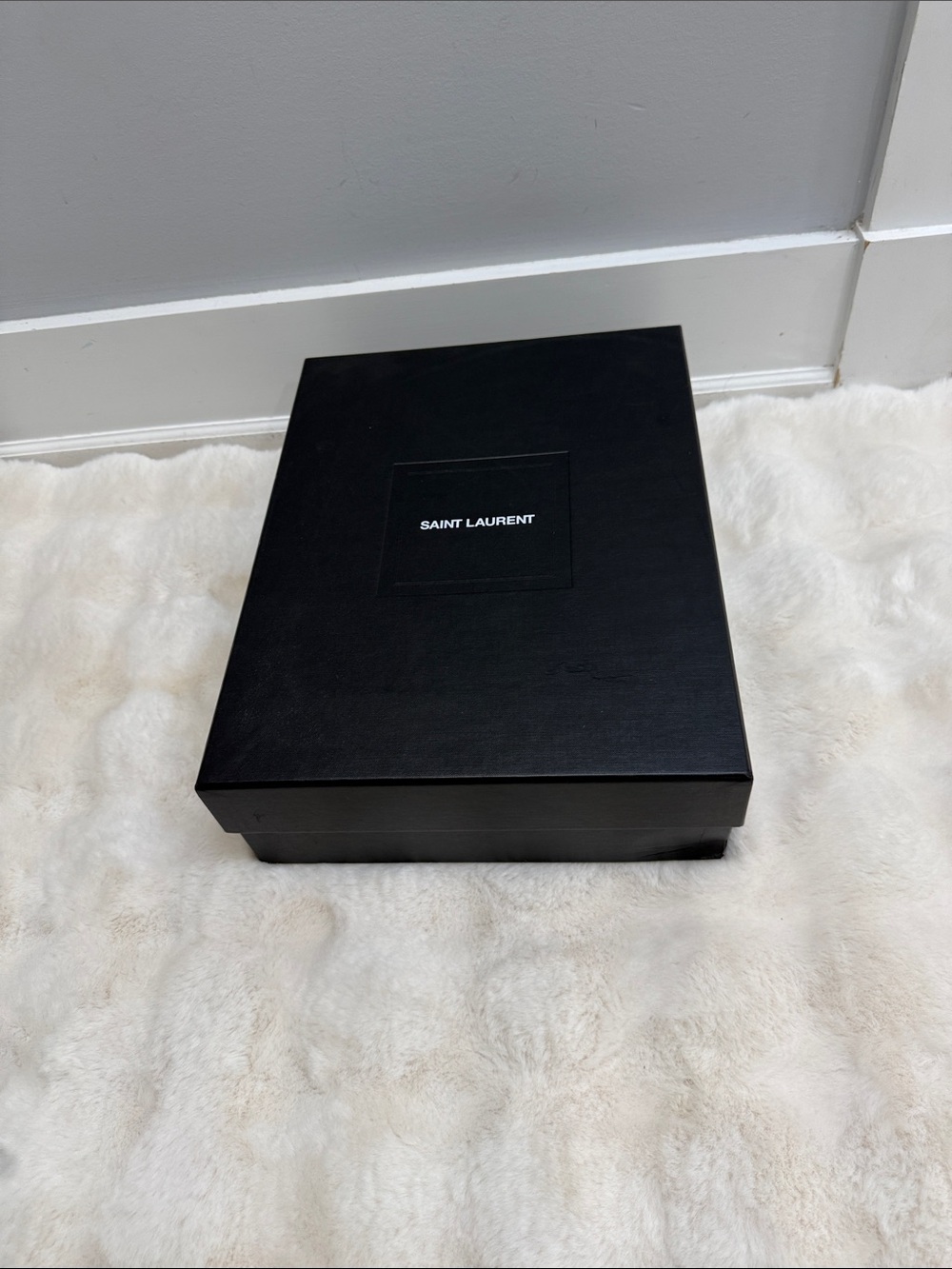 Saint Laurent Black Luxe Presentation Box with dust bags